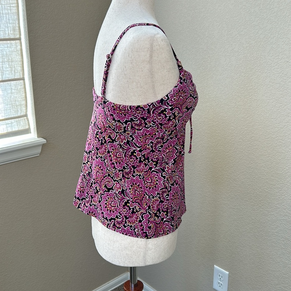 Lands End women’s tankini top size 8 - Picture 2 of 6